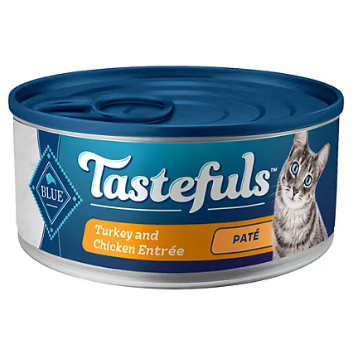Blue Buffalo Tastefuls Pate Wet Cat Food, Variety Pack (5.5 oz., 32 ct.)