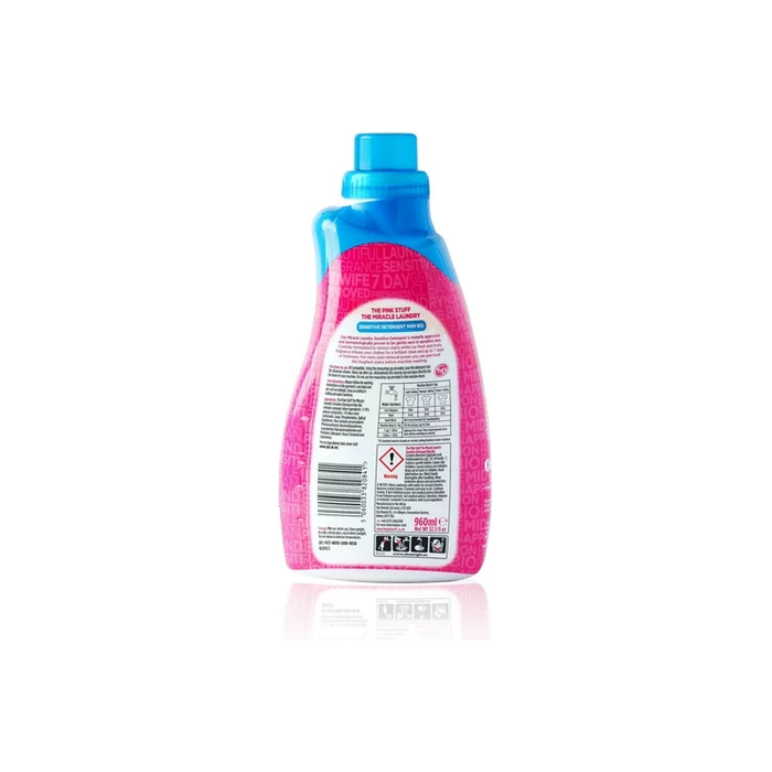 The Pink Stuff, Miracle Liquid Laundry Detergent for Sensitive Skin, 30 Loads, 1 Count