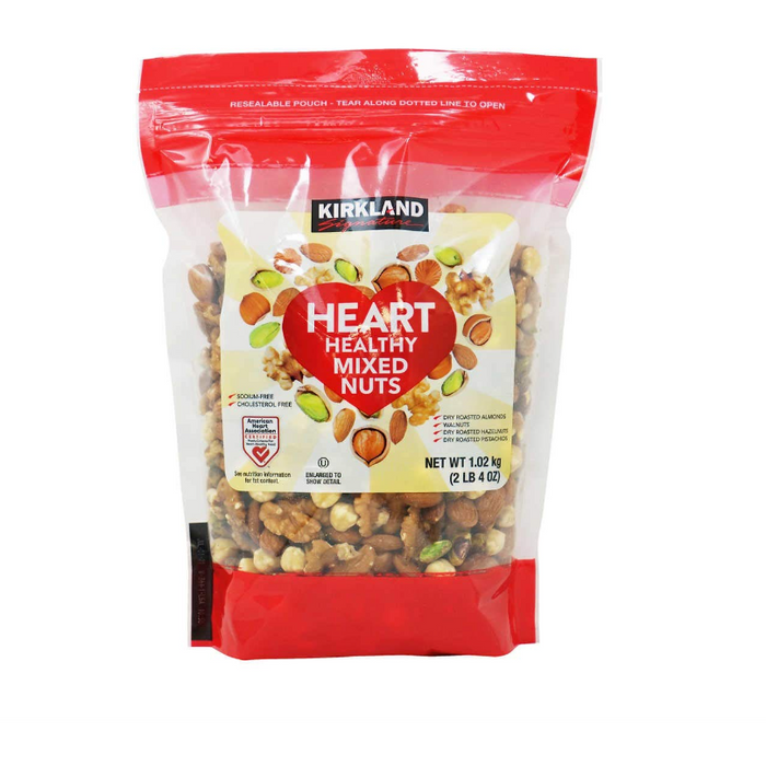 KIRKLAND SIGNATURE Heart Healthy Mixed Nuts, 36 Ounce, 2.25 Pound