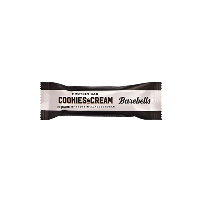 Barebells Protein Bar Cookies & Cream – 20g Protein, No Added Sugar ...
