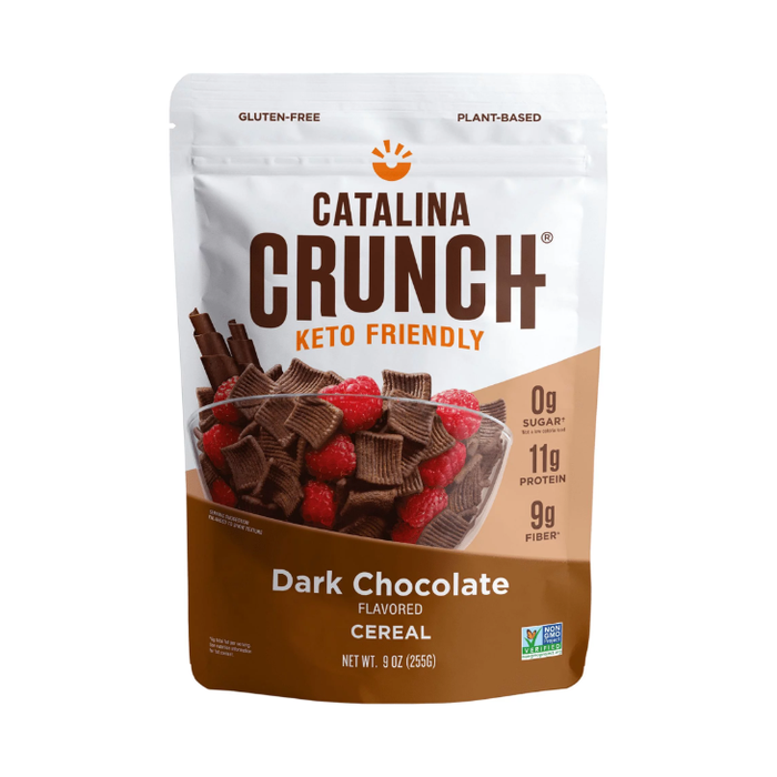 Catalina Crunch Dark Chocolate Keto Cereal, 9oz Bags