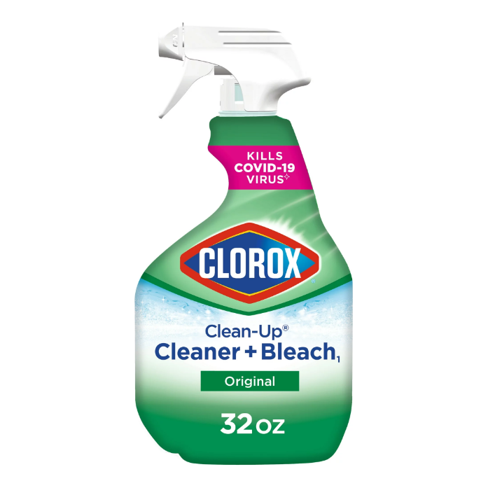 Clorox Clean-Up All Purpose Cleaner with Bleach, Spray Bottle, Original, 32 oz (2 Pack)