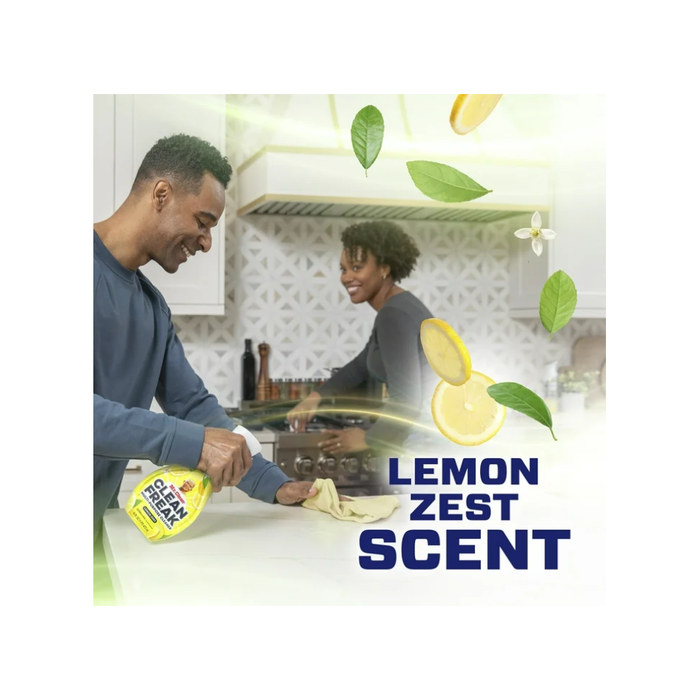 Mr. Clean Clean Freak Multi-Surface Spray Starter Kit, Lemon Zest, 16 fl oz
