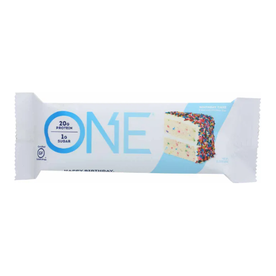 ONE Protein Bar, Birthday Cake Flavored — Custom Treats
