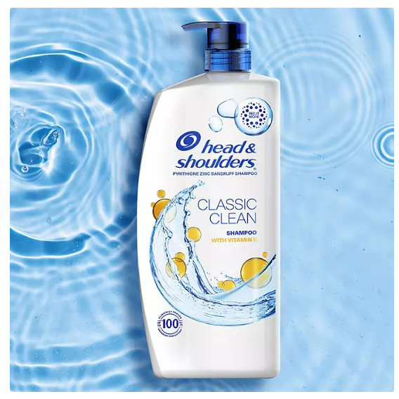 Head & Shoulders Anti-Dandruff Classic Clean with Vitamin E Shampoo (38.8 fl. oz.)