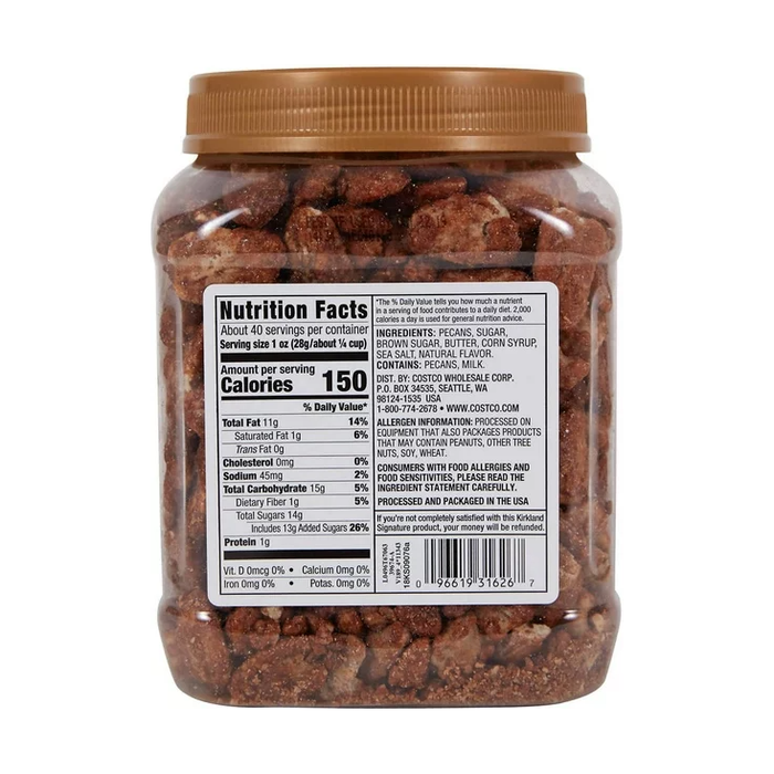 Kirkland Signature Praline Pecans 40 Oz Custom Treats kirkland-signature-praline-pecans-40-oz-custom-treats