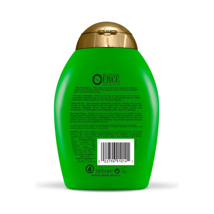OGX Hydrating + Tea Tree Mint Nourishing & Invigorating Daily Shampoo with Peppermint Oil & Milk Proteins, 13 fl oz