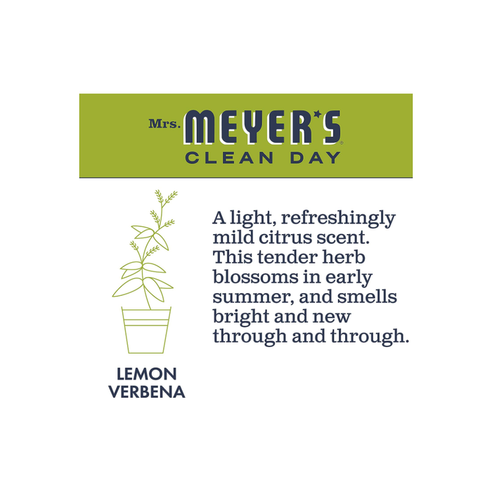Mrs. Meyer's Clean Day Liquid Hand Soap Refill, Lemon Verbana, 33 fl oz 2 (Pack)