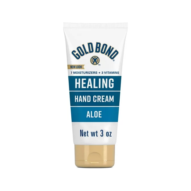Gold Bond Healing Hydrating Hand and Body Lotion & Cream for Dry Hands & Skin 3oz