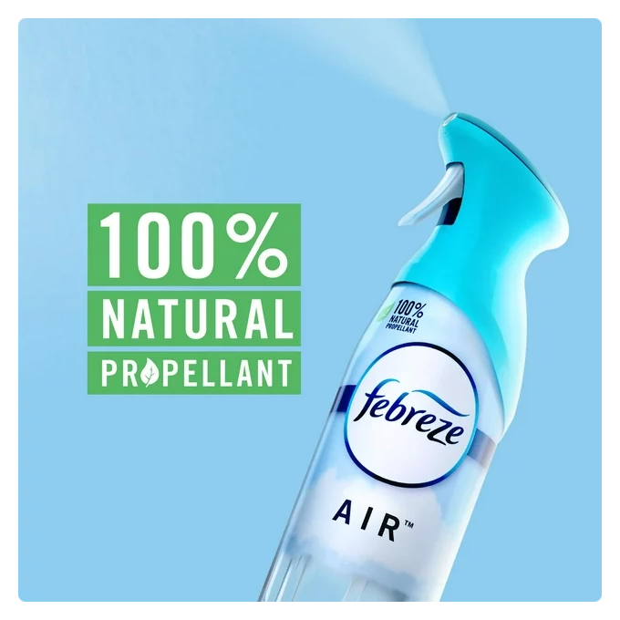 Febreze Odor-Fighting Air Freshener with Gain Island Fresh Scent, Pack of 2, 8.8 fl oz each