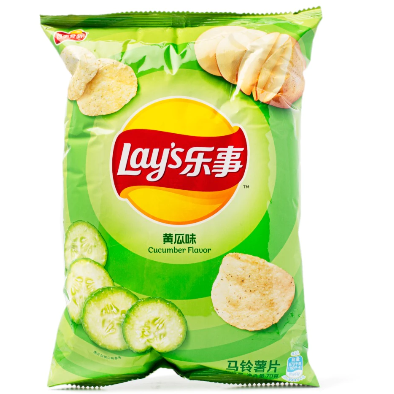 Lay's Potato Chips, Cucumber Flavor 70 g