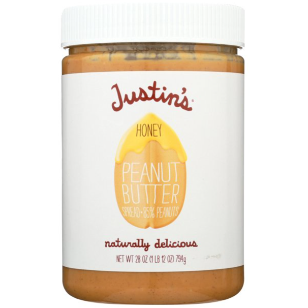 Justin'S Nut Butter Peanut Butter - Honey, 28 Oz