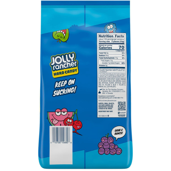 JOLLY RANCHER Assorted Fruit Flavored Hard Candy (80 oz., 360 pc.)