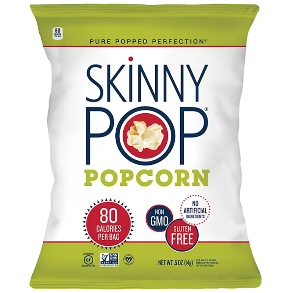 SkinnyPop Popcorn Original Popcorn 0.5oz