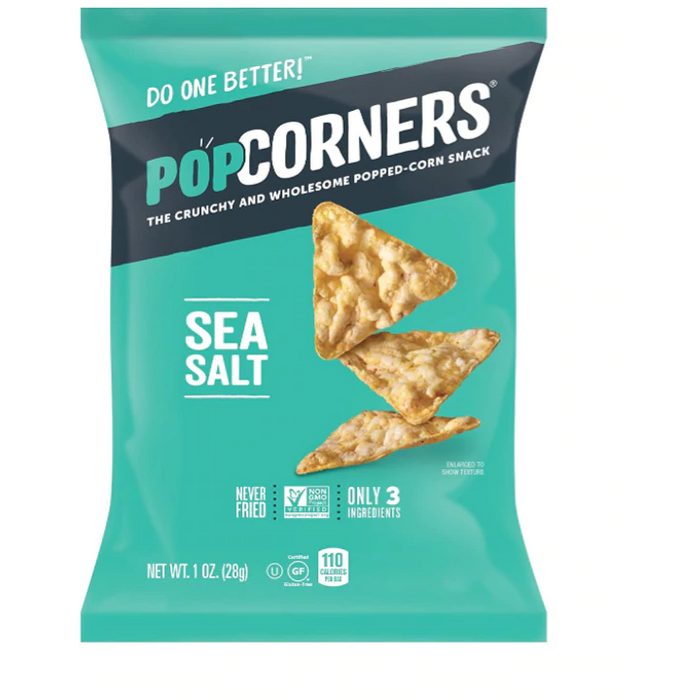 POPCORNERS Sea Salt Popped 1.0 oz