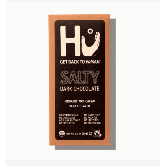 HU KITCHEN Salty Chocolate Bar, 2.1 OZ
