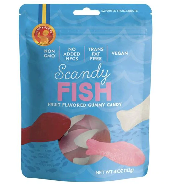 Candy People USA Scandy Fish - 4oz.