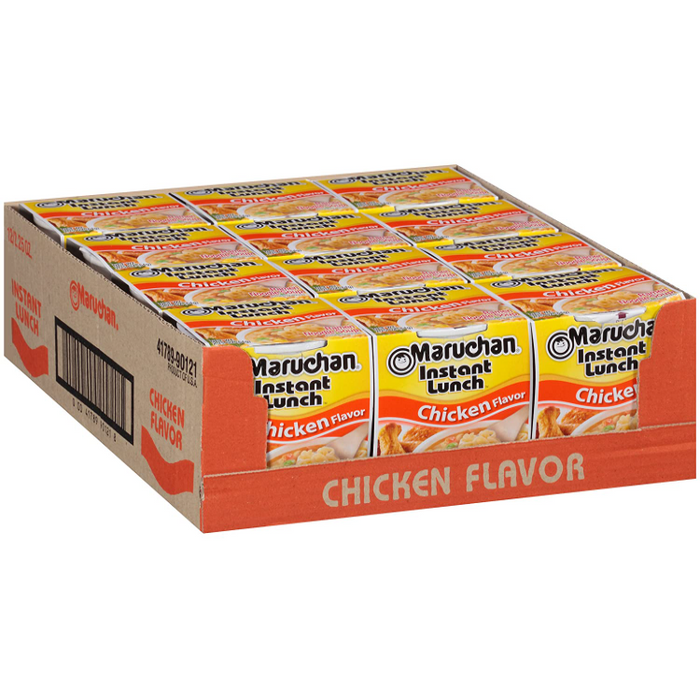 Maruchan Instant Lunch Chicken Flavor, 2.25 Ounce (Pack of 12)