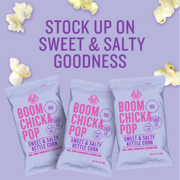 Angie's Boom Chicka Pop Sweet & Salty Kettle Corn Popcorn - 1oz
