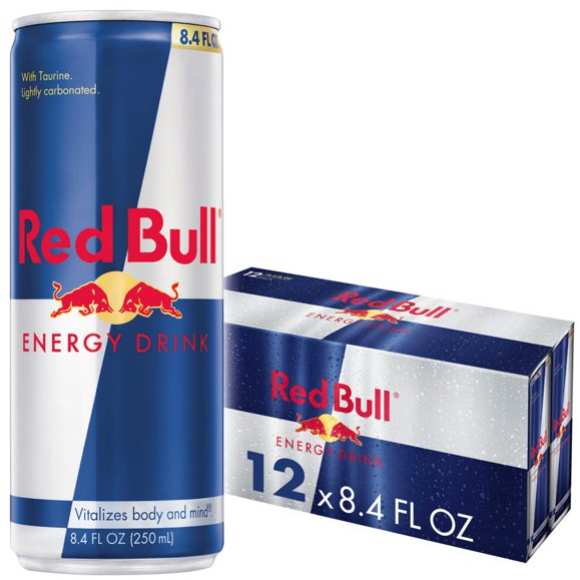Red Bull Energy Drink, 8.4 Fl Oz (12 pack)
