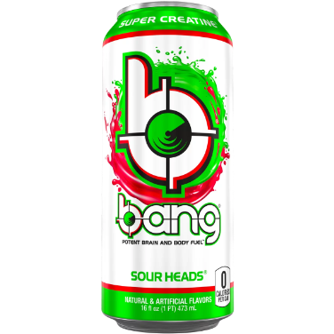 Bang Energy Sour Heads 16 oz