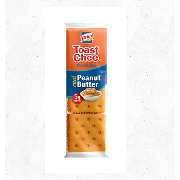 Lance Toastchee Peanut Butter Crackers – 1.52 Oz, 40 Ct, Kosher, Pantry Snack