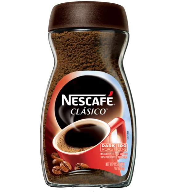 NESCAFE CLASICO Dark Roast Instant Coffee 7 oz. Jar