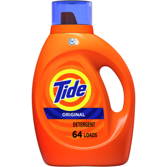 Tide Liquid Laundry Detergent, Original, 64 loads 84 Fl Oz