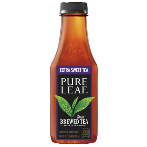 Pure Leaf Extra Sweet Real Brewed Iced Tea, 16.9 oz, 6 Pack Bottles