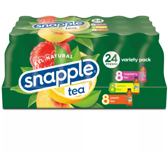 Snapple Tea Variety Pack (20 fl. oz. bottles, 24 pk.)
