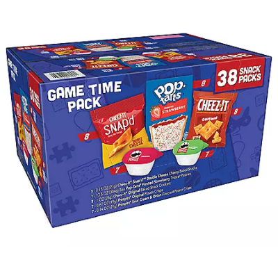 Kellogg's Game Time Snacks, Variety Pack (38 pk.)