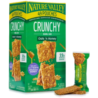 Nature Valley Oats 'n Honey Crunchy Granola Bars (98 ct.)