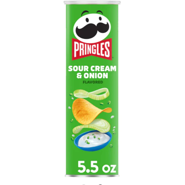 Pringles Sour Cream & Onion 5.2 oz