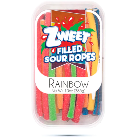 Swt Rainbow Ropes Sour Rainbow Ropes | 10 oz — Custom Treats
