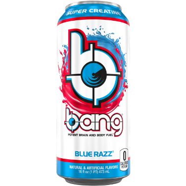 Bang Energy Blue Razz 16 oz