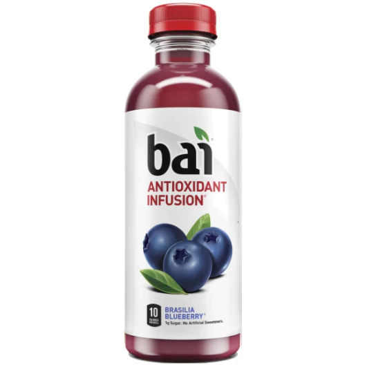 Bai Antioxidant Brasilia Blueberry 18oz