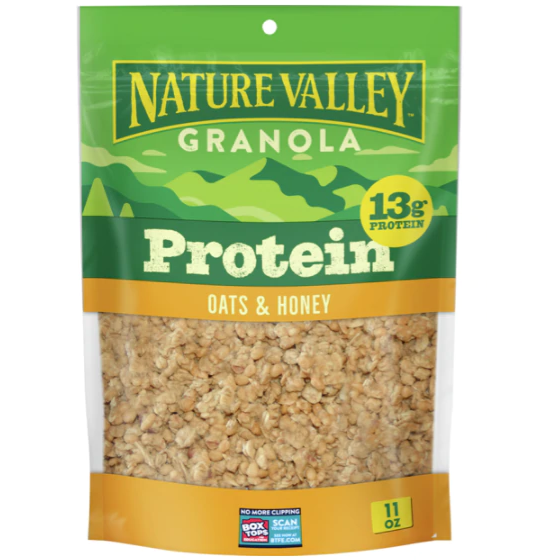 Nature Valley Granola, Protein, Oats and Honey, 11 oz