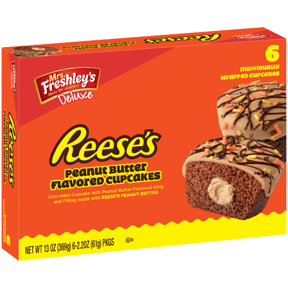 Mrs. Freshley's Deluxe Reese's Peanut Butter Cakes