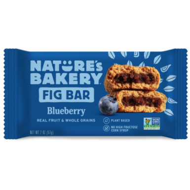 NATURE'S BAKERY-Nature's Whole Wheat Blueberry Fig Bar 2 oz