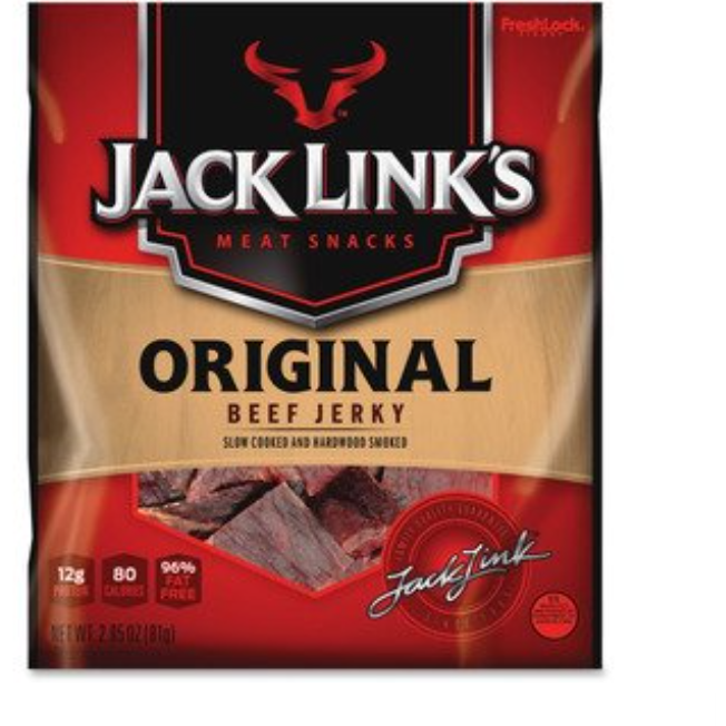 जैक लिंक का ओरिजिनल बीफ जर्की, 2.85 ऑउंस