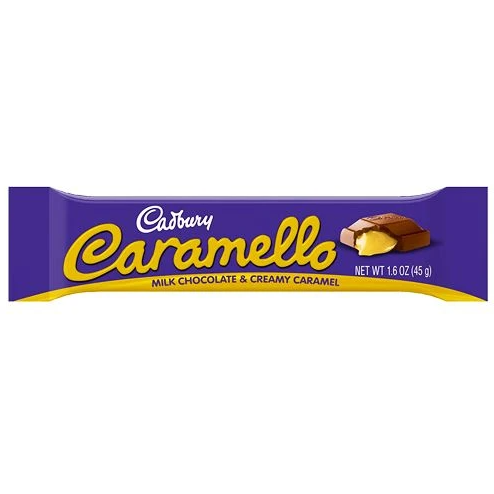 Cadbury Caramello कैंडी बार 1.6 oz.