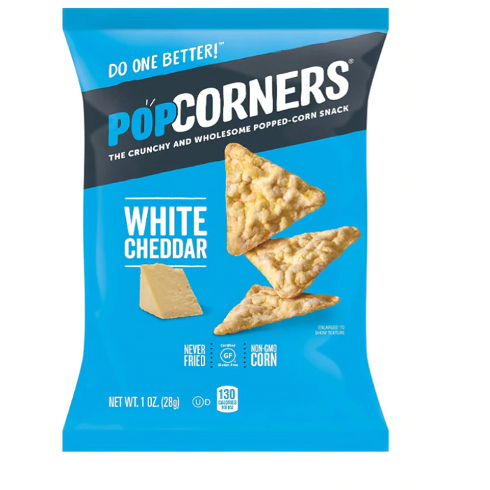 Popcorners White Cheddar 1 oz