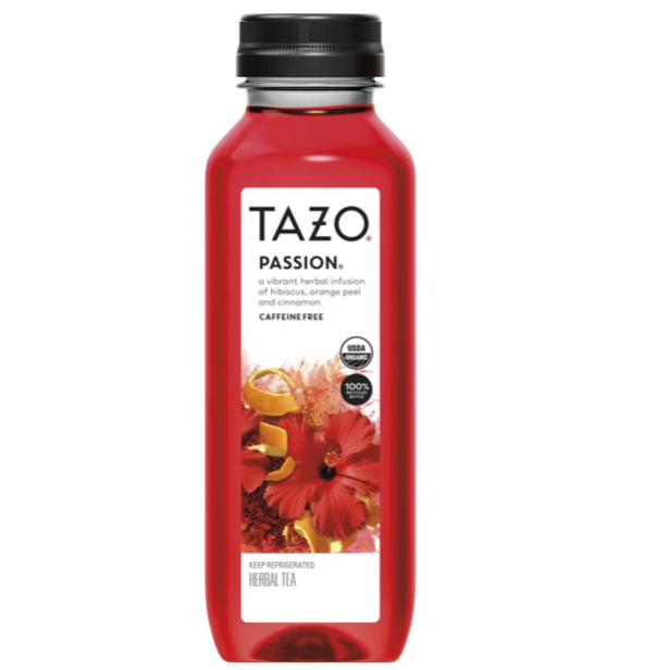 Tazo Herbal Tea, Organic Passion, 12 oz