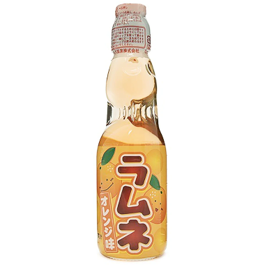 Hata Kosen Ramune, Orange Flavor 200 ml