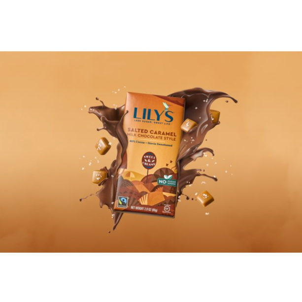 Lily'S Sweets Chocolate Bar Caramelized & Salted 2.8oz