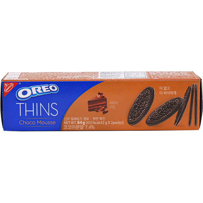 Oreo Thins Choco Mousse 2.96oz(84g)