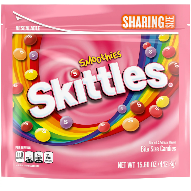 SKITTLES Smoothies Candy 15.6oz