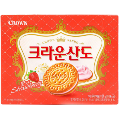 Crown Sando Strawberry 5.68oz(161g)
