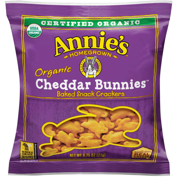 Annie's Homegrown Organic Cheddar Bunnies 1 oz