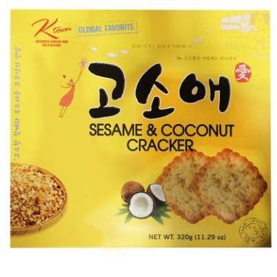 Sesame Coconut Cracker Big Size 11.29oz(320g)
